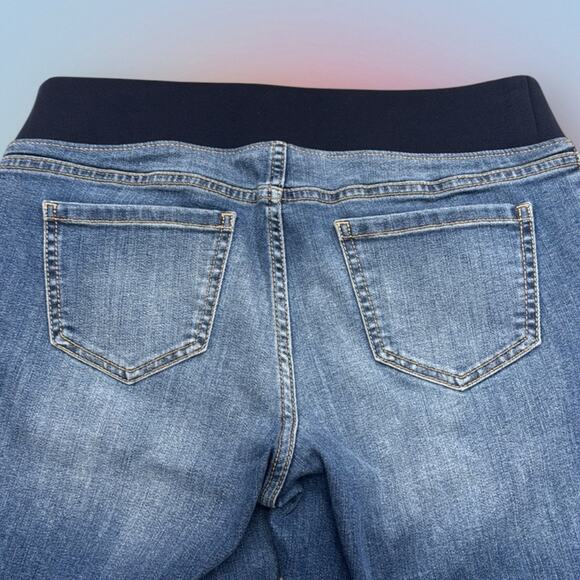 LIZ LANGE MATERNITY Women’s 6 BOOT CUT Blue Jeans - Picture 3 of 5